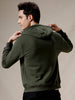 Solid Snug Olive Hoodie