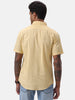 Beige Vogue Half Sleeve Shirt