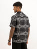 Classic Comfort Fit Jacquard Shirt | Black