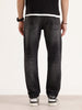 Anti Fit Distressed Denim Jeans | Black