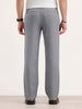 Anti Fit Linen Blend Trouser | Blue