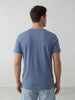 Slim Fit Placement Printed T-Shirt | Blue