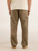 Anti Fit Solid Cargo Trouser | Grey