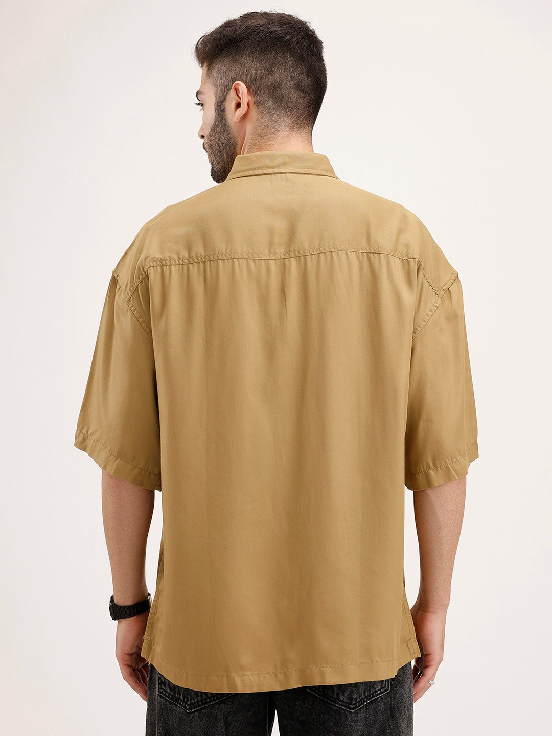 Classic Double Pocket Shirt | Khaki