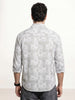 Slim Fit AOP Full Sleeve Shirt | Grey