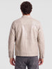 Solid Slim Fit Jacket | Grey | WNJK6277