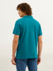 Solid Slim Fit Polo T-Shirt | Dark Green