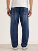 Anti Fit Placement Printed | Light Blue