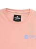 Warning Label Printed Coral T-Shirt