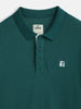 Sporty Teal Regular Fit Polo T-Shirt