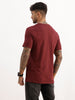 Core Basics Slim Fit T-Shirt | Maroon