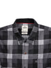 Premium Long Sleeve Checked Black Shirt