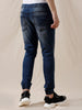 Faded Casual Denim Jogger