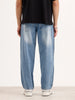 Loose Fit Denim Jeans | Light Blue