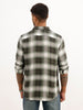 Slim Fit Full Sleeve Checkered Shirt | Green