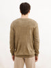 Regular Fit Textured T-Shirt | Khaki | WSW02FSRE1033W