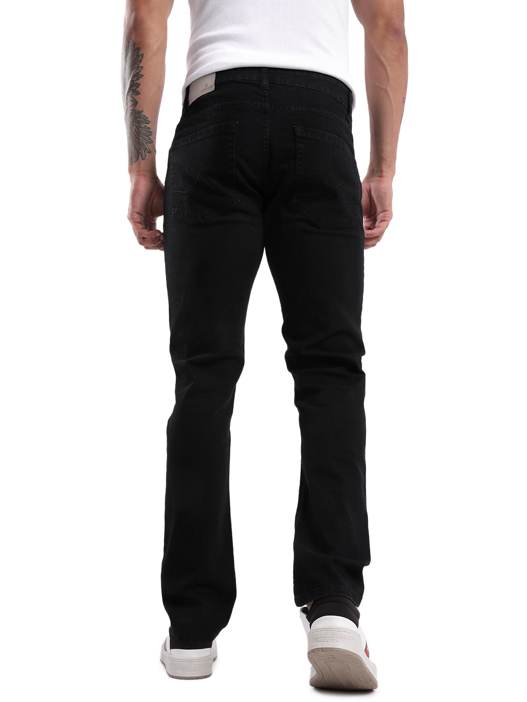 Timeless Black Five Pocket Jeans