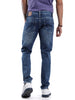 Indigo Wash Slim Tapered Jeans