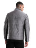 Grey Sheen Puffer Jacket