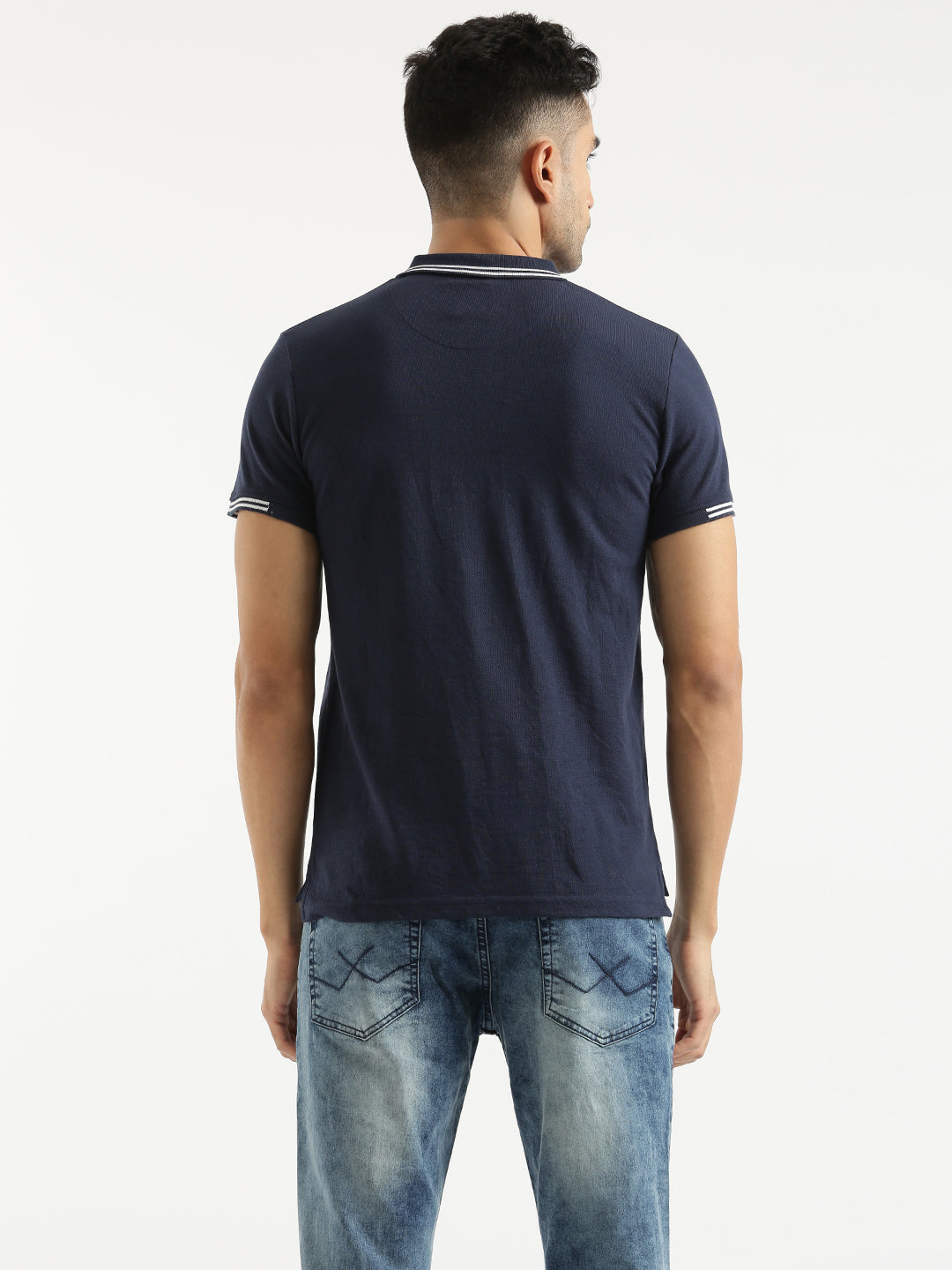 Classic Solid Polo Slim Fit T-Shirt