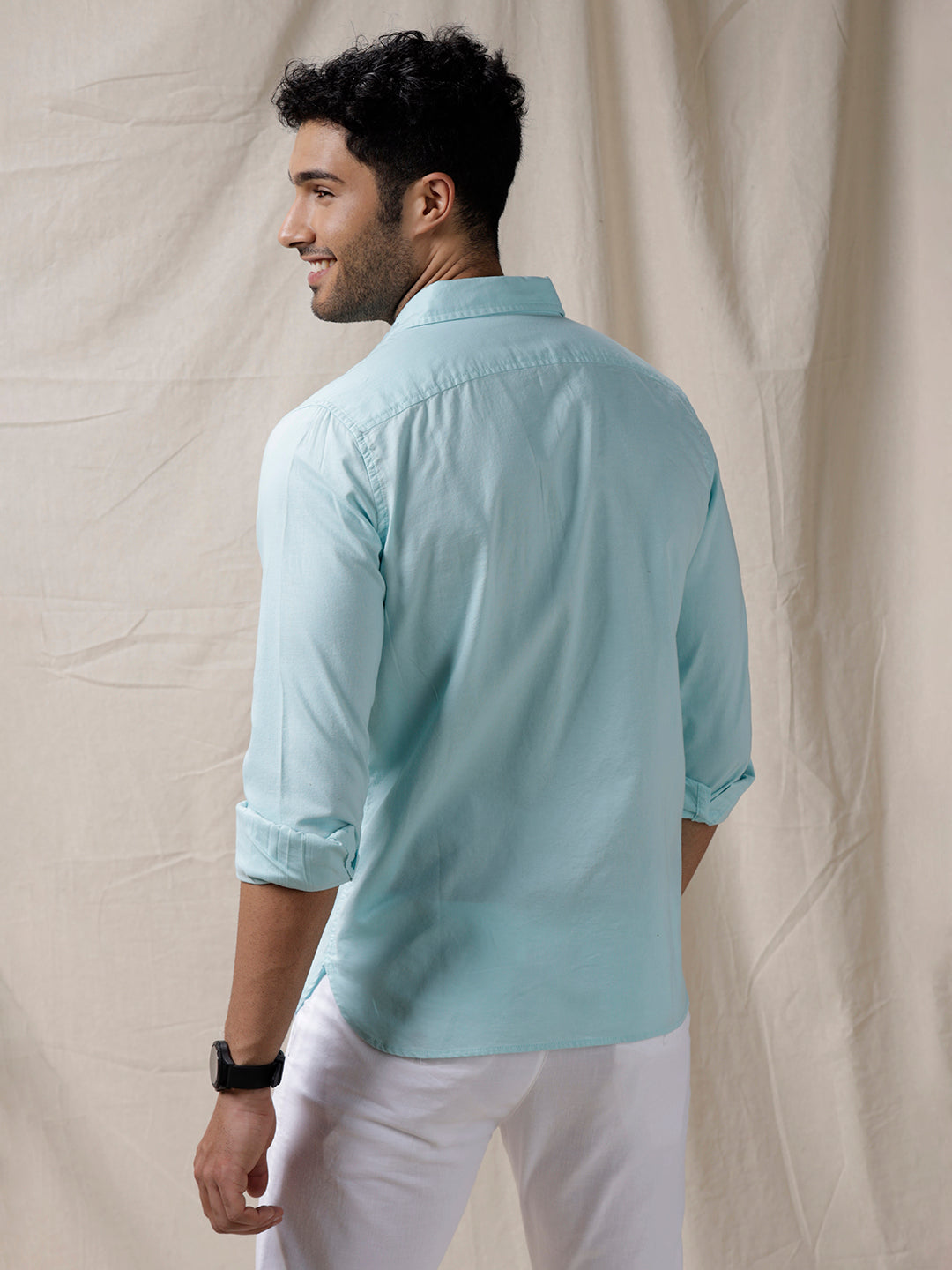 Signature Solid Blue Shirt