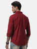 Fresh Maroon Solid Casual Shirt