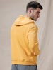 Solid Snug Yellow Hoodie