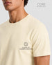 Core Basics Regular Fit T-Shirt | Essential | Yellow