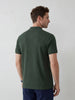Classic Textured Polo T-Shirt | Teal