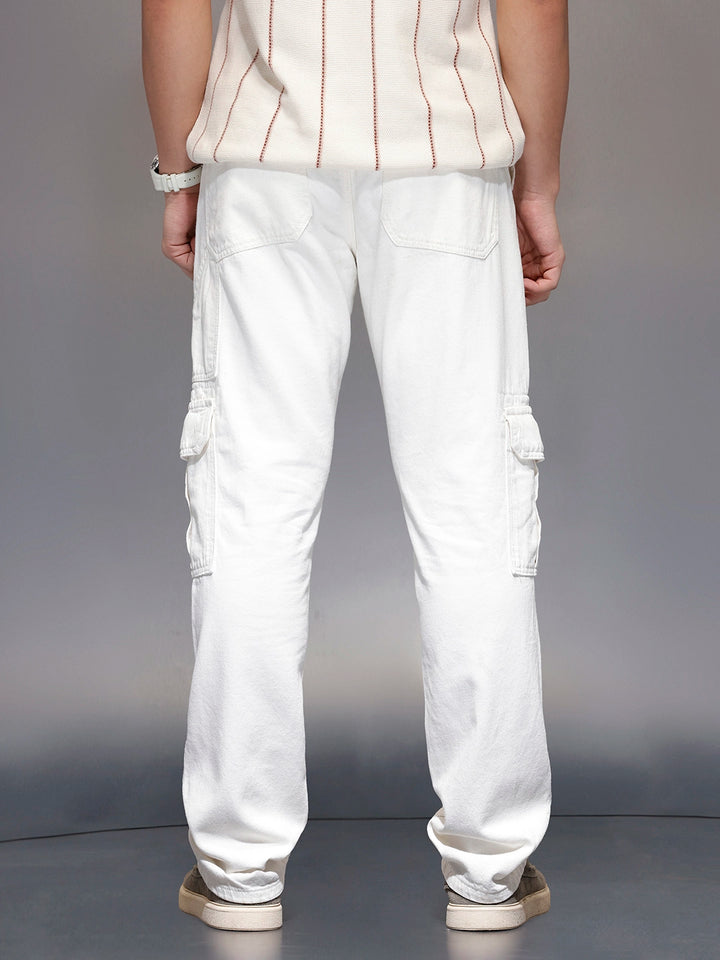 Men’s Straight fit cargo trousers | Off White