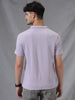 Dual Tone Lavender Polo T-Shirt