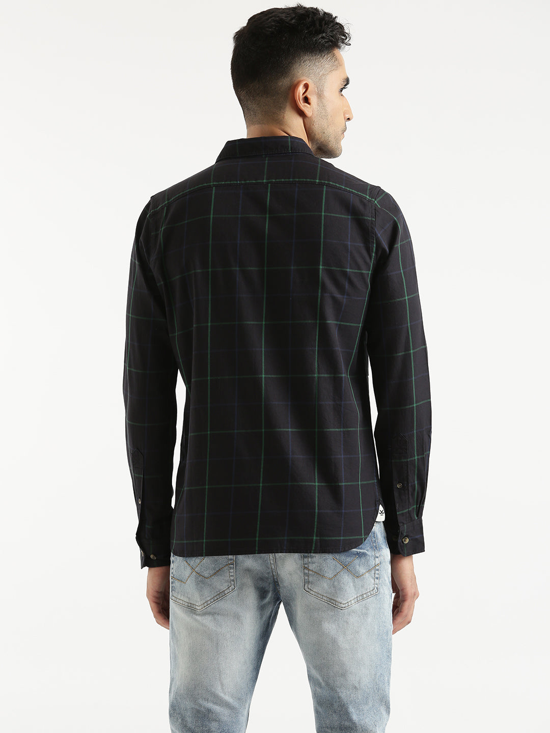 Checked Casual Work Shirt