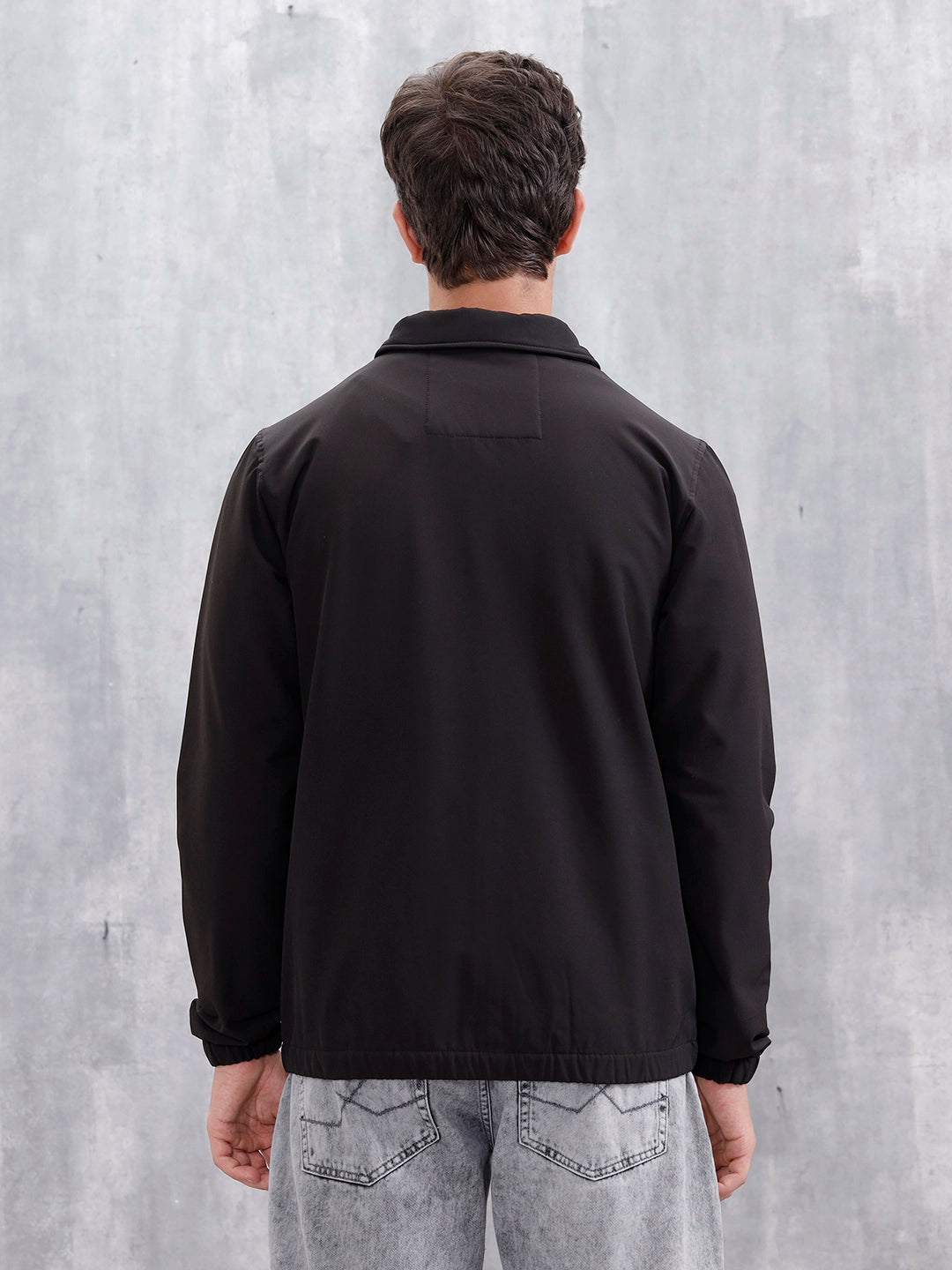 Classic Everyday Casual Jacket For Men | Black