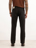 Solid Straight Fit Denim Jeans | Black