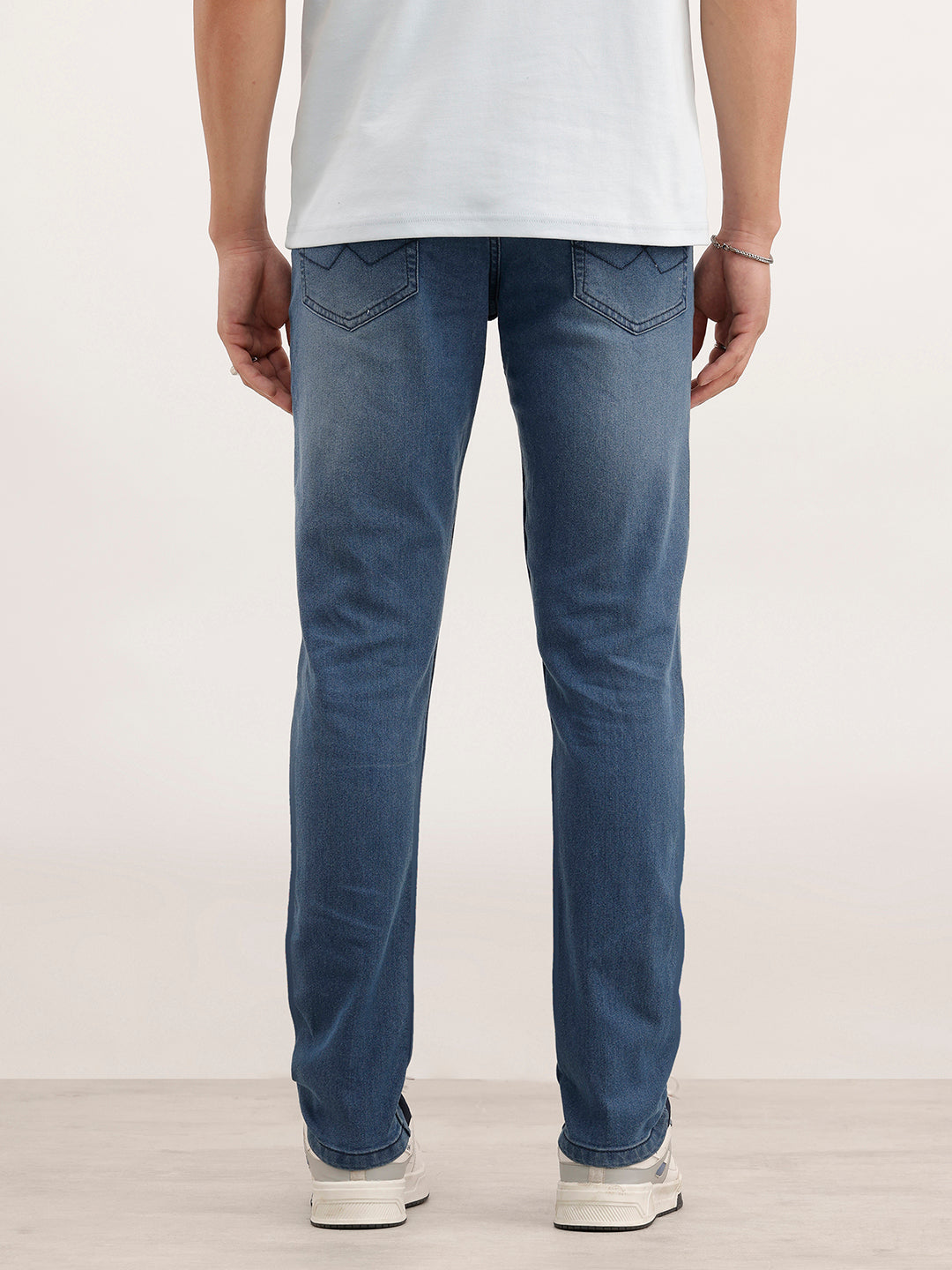 Solid Slim Fit Denim Jeans  | Blue
