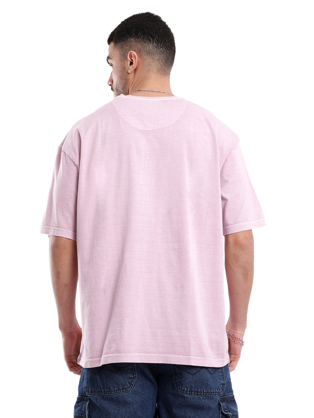 Travel Mode Pink Oversized T-Shirt