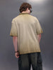 Pure Cotton Oversized Polo T-Shirt | Khaki