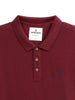 Solid Maroon Timeless Polo T-Shirt