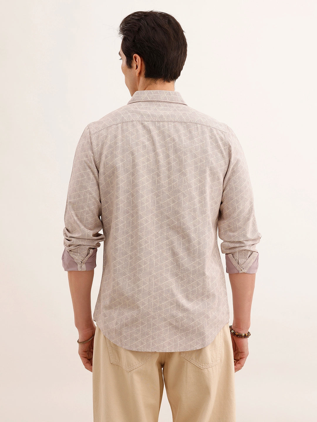 Regular Fit AOP Shirt | Purple