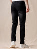 Solid Slim Fit Charcoal Jeans