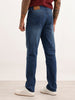 Men's Casual Straight Fit Jeans | Dark Stone