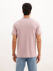 Solid Placement HD Printed T-Shirt | Pink | WTS02HSSL1249S