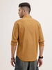 Regular Fit Placement Printed Shirt | Khaki
