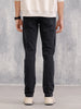 Mild Washed Slim Tapered Jeans I Grey