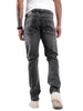 Classic Dark Grey Five Pocket Jeans