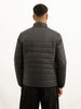 Solid Regular Fit Jacket | Black
