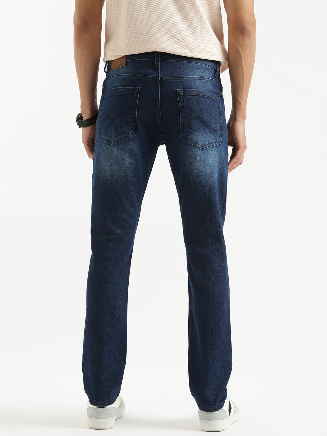 Retro Blue Casual Jeans