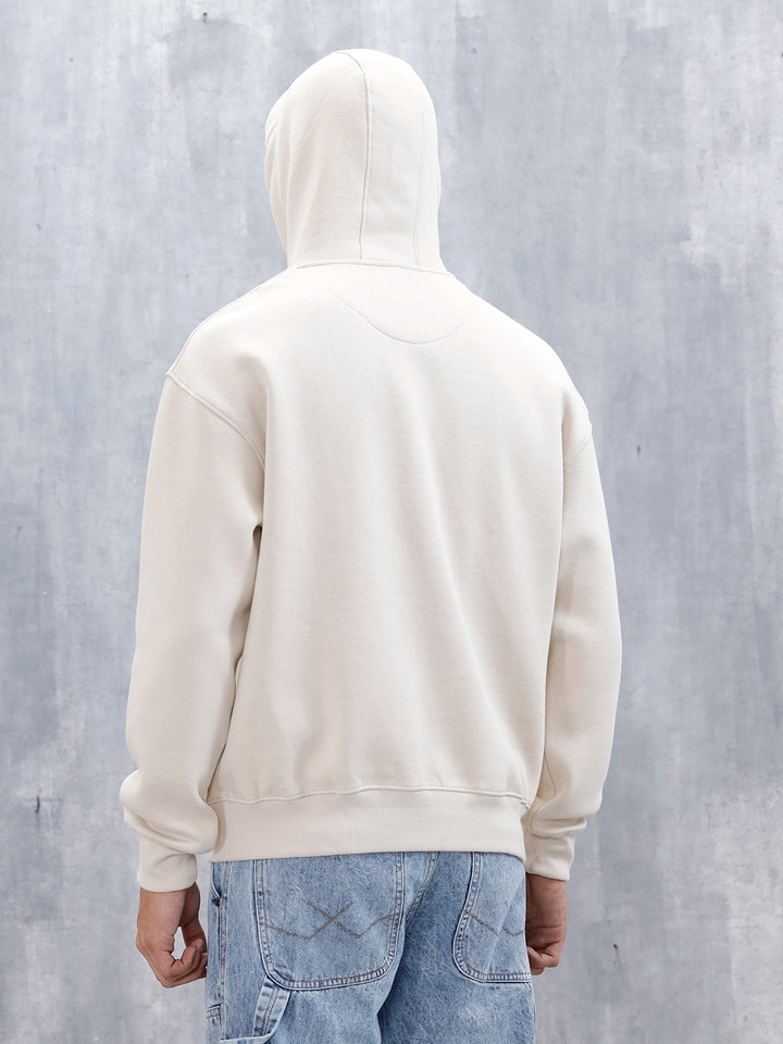 Wrogn Oversized Graphic Hoodie For Men | Tapioca