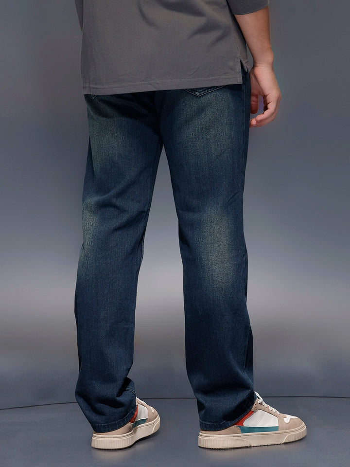 Casual Anti Fit Jeans | Dark Blue