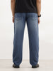 Classic Faded Denim Jeans | Blue